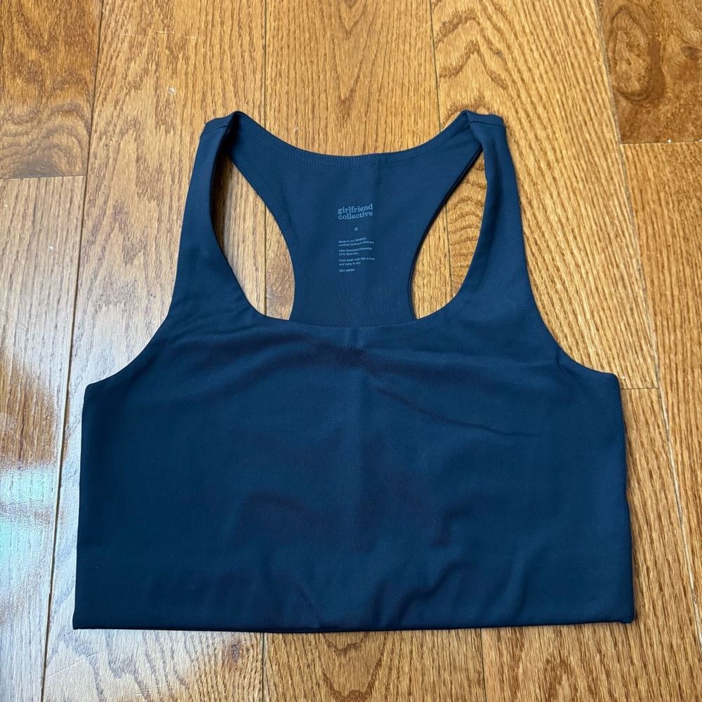 Girlfriend collective Paloma bra in midnight